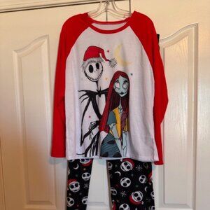 NWT Disney The Nightmare Before Christmas Pajama Set Womans Size XXL Retail $48